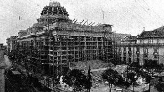 Construção do Palácio Tiradentes - 1924